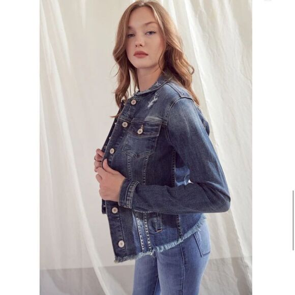 KanCan Zoey Denim Jacket - Picture 4 of 10
